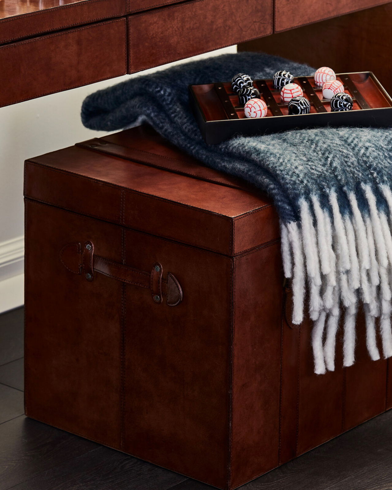 Kensington läderkoffert