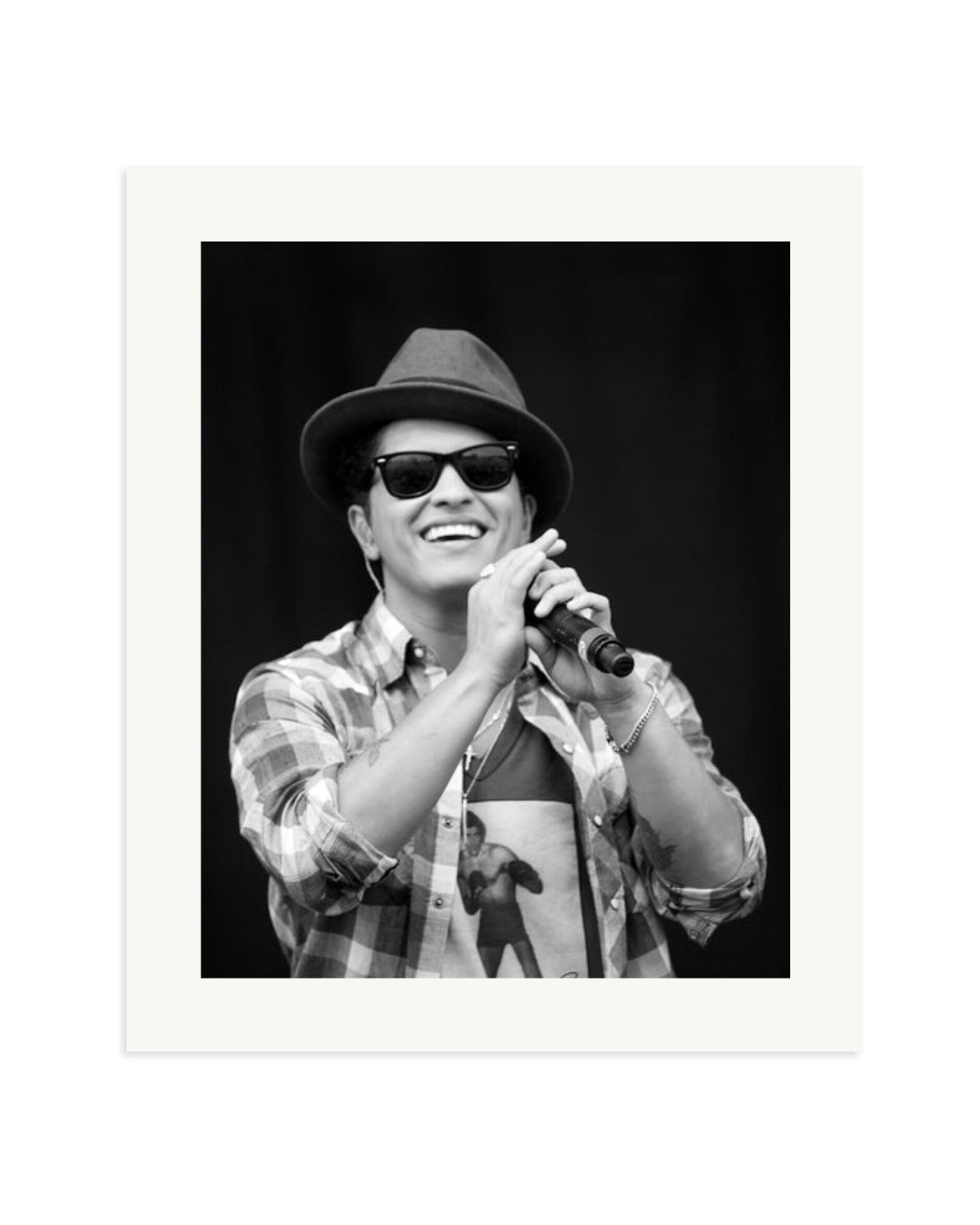 Bruno Mars at V Festival Print Only / Large