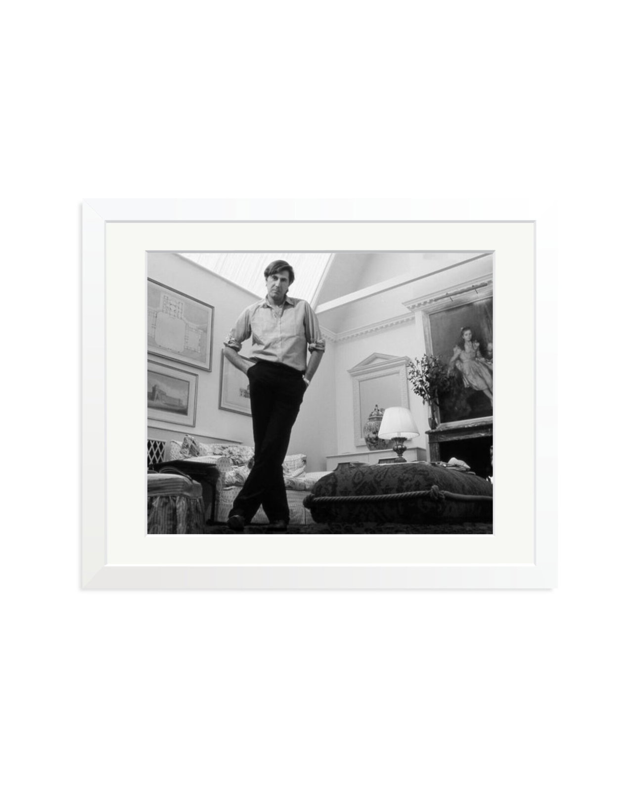 Bryan Ferry at Home White / Medium