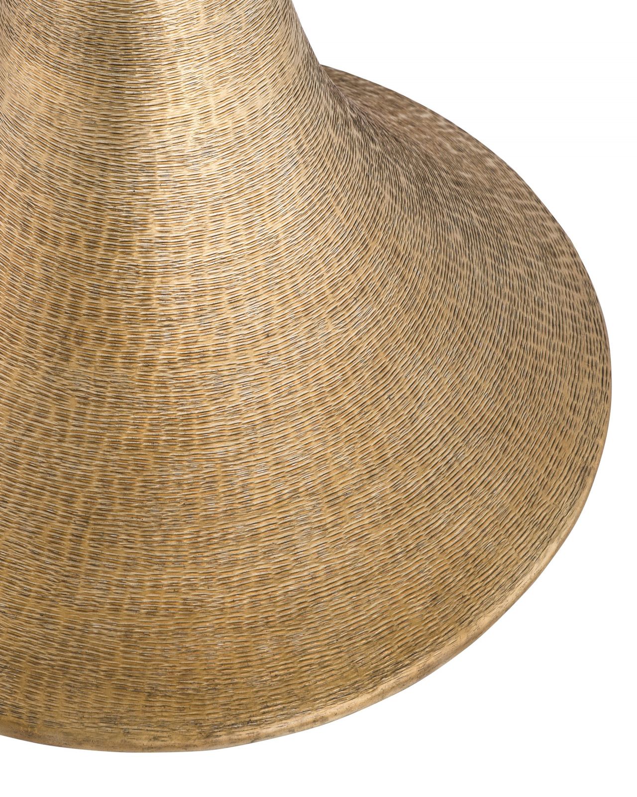 Melchior matbord rund mässing