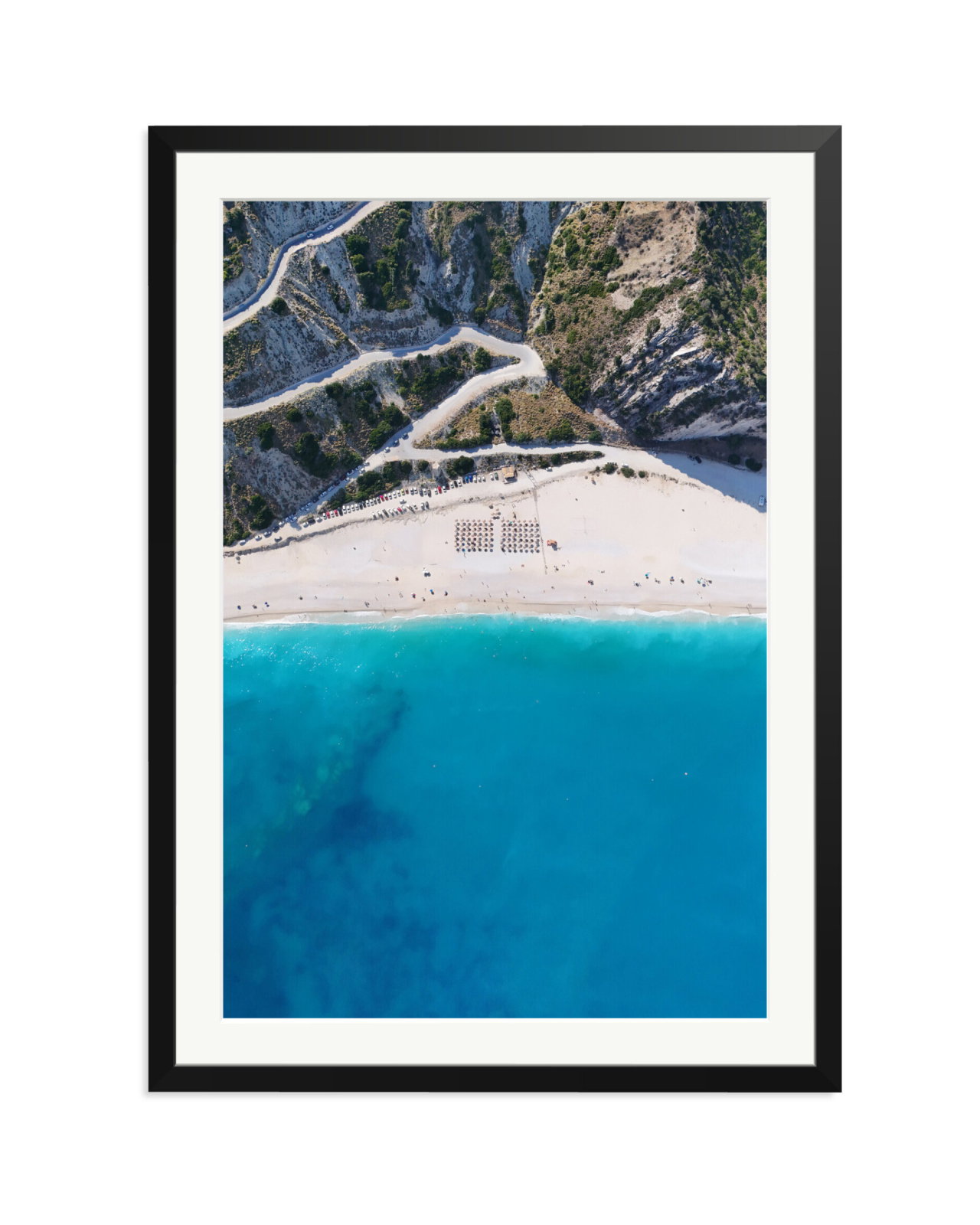 Myrtos Beach Black / XXL
