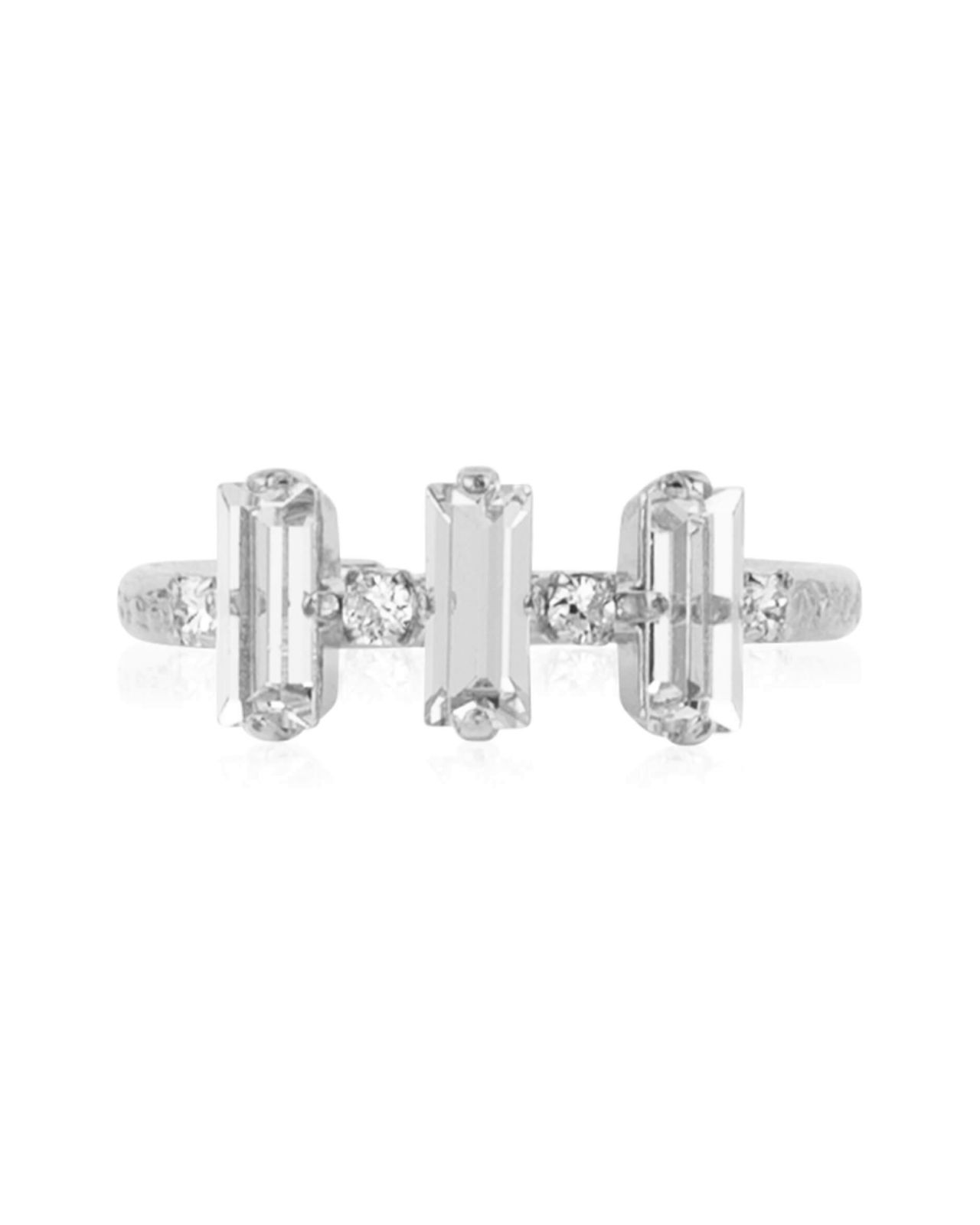 Nina ring crystal rhodium