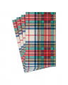 Tartan julservetter 15-pack