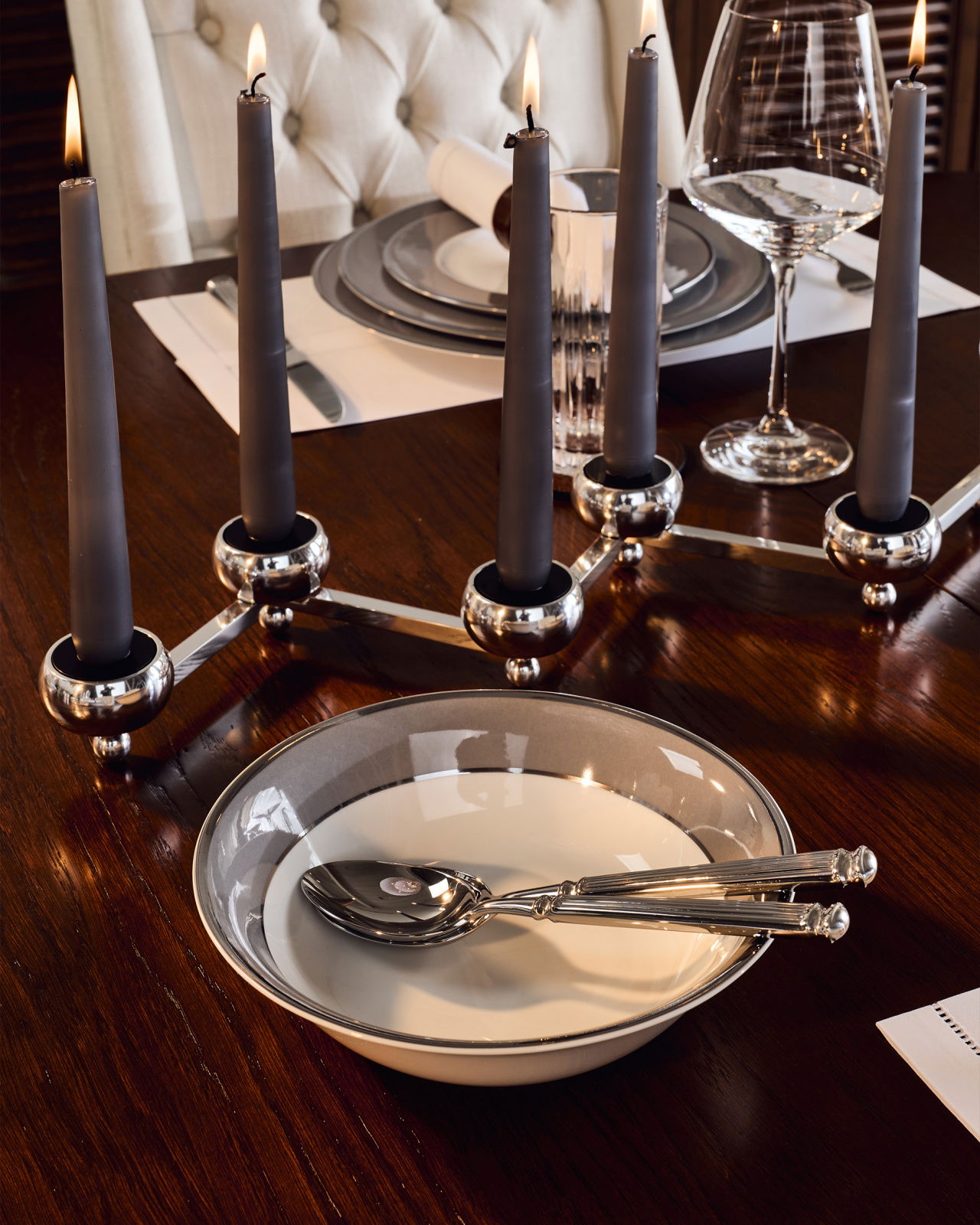 Fairmont Salad Bowl Grey