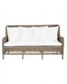 Estelle Couch, rattan, including cushions