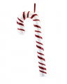 Willie Candy Cane Christmas Tree Decoration White/Red L