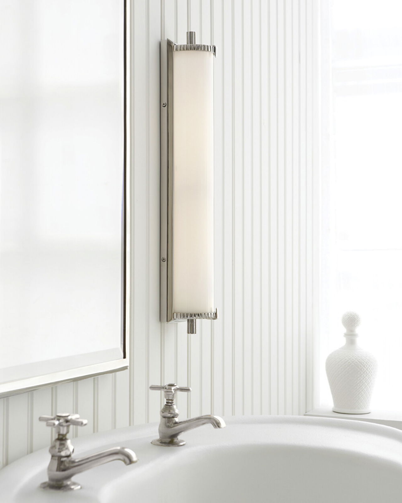 Calliope Large Bath Light Polished Nickel