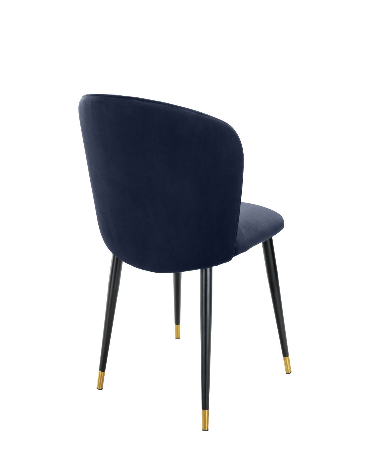 Volante Dining Chair Velvet Savona Midnight Blue