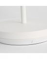 Doppia Accent Rechargeable Table Lamp Matte White
