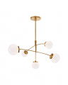 Prescott Mobile Chandelier Soft Brass/White Medium