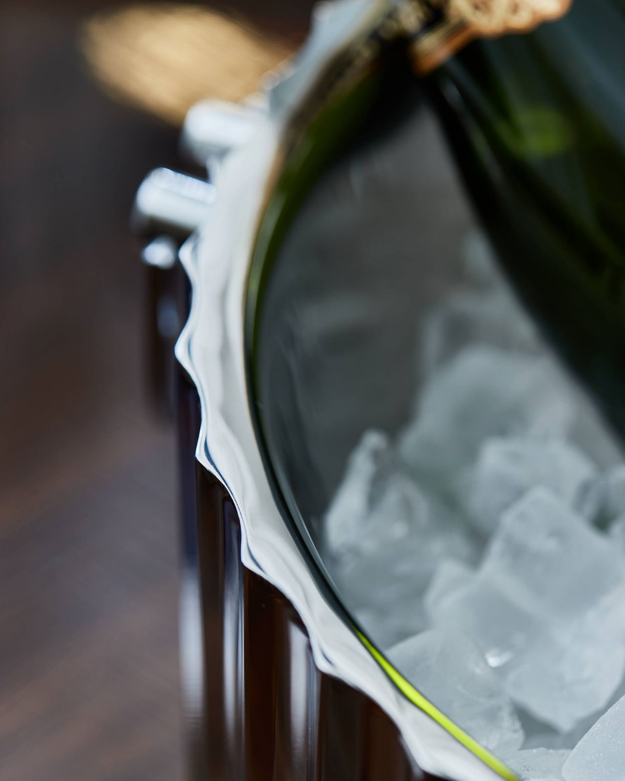 Crillon champagnekylare silver L