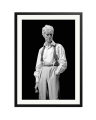 David Bowie 1983 Black and White Black / XXL