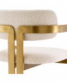 Donato Bar Stool Bouclé Cream