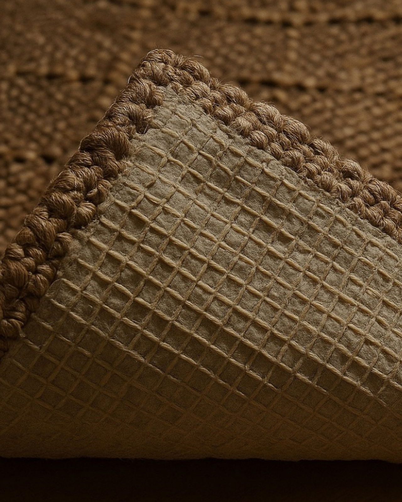 Knåter-ovimatto luonnonhopea