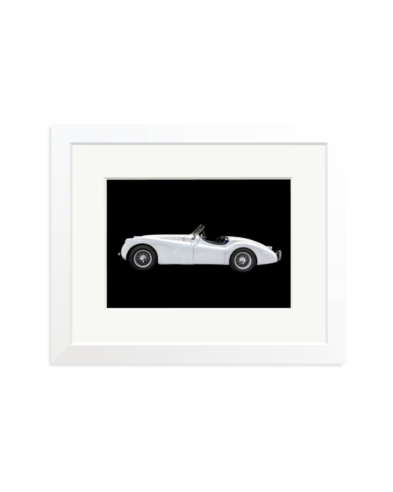 Jaguar XK120 White / Small
