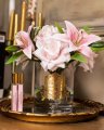 Luxe Bouquet gåvoset rosa