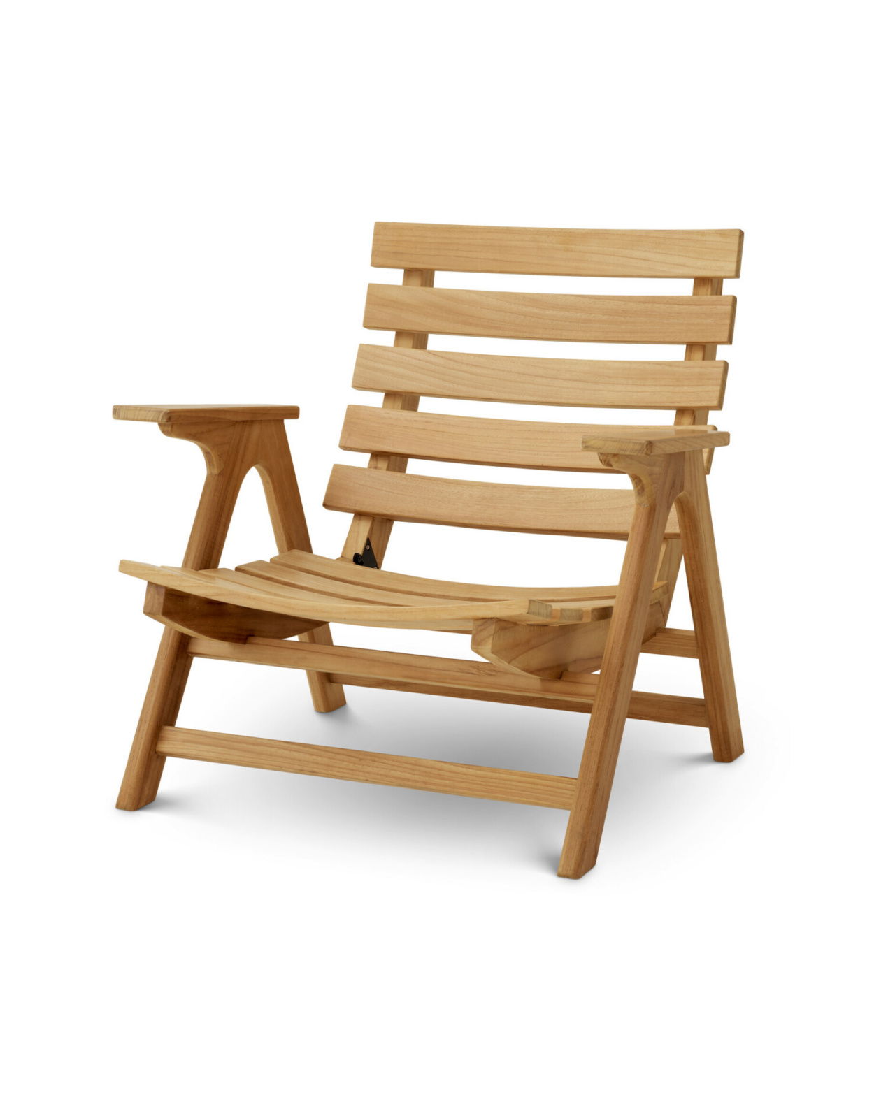 Oceanview fåtølje natural teak