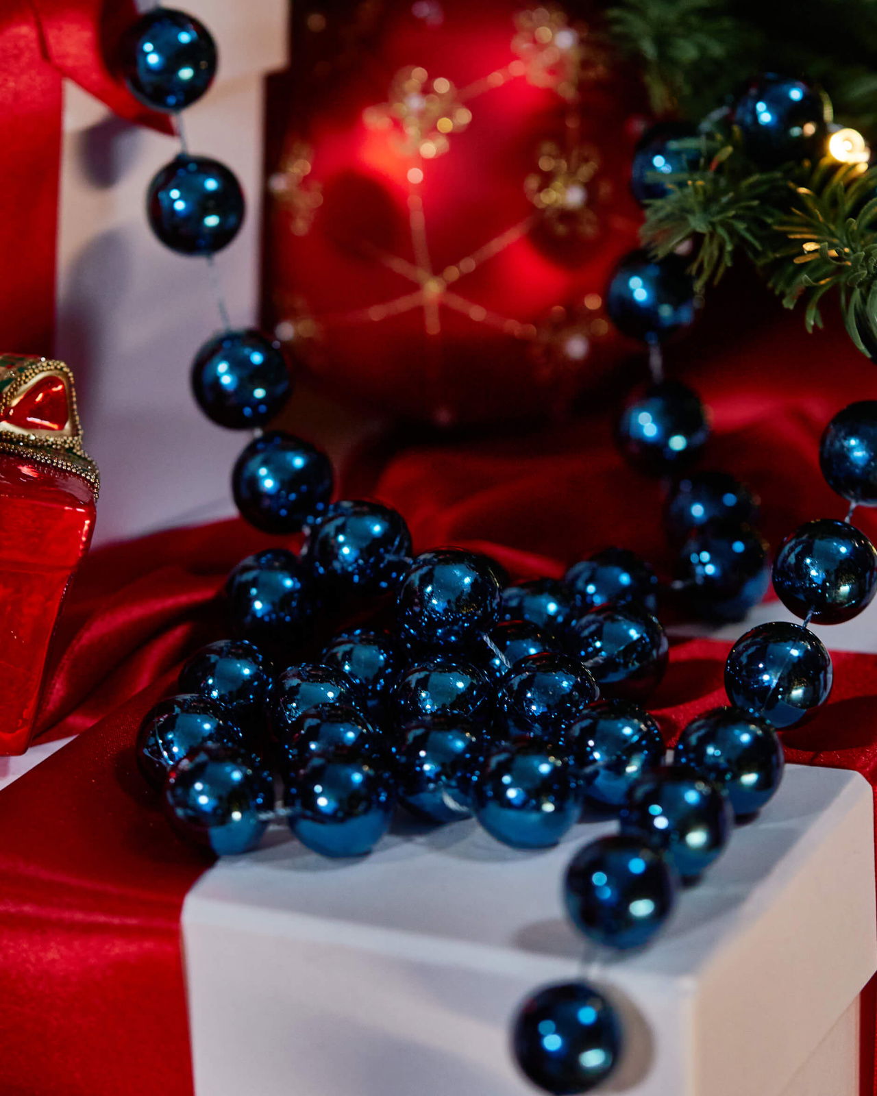 Keskiyönsininen helmiköynnös 270cm