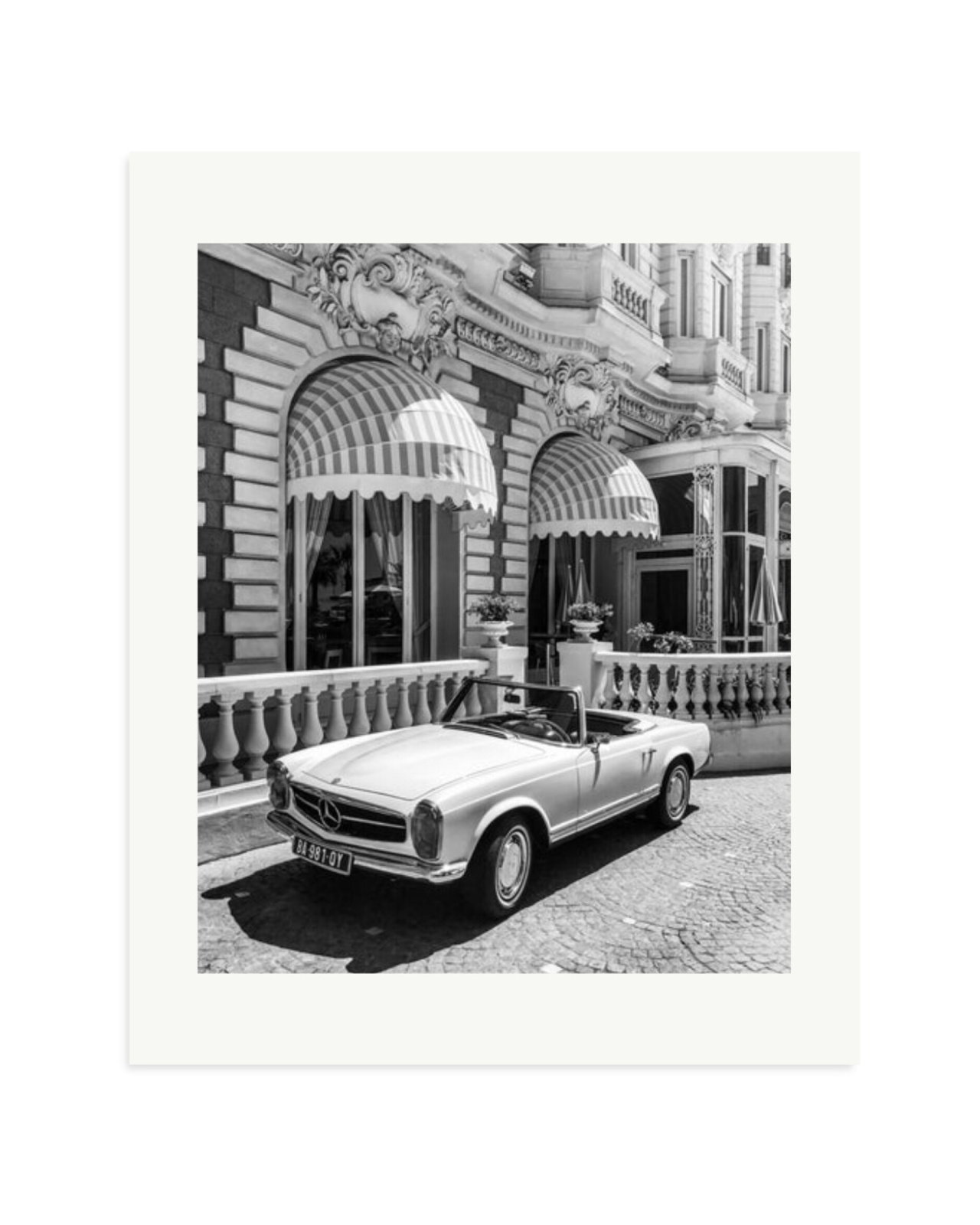 Topless at the Carlton Print Only / Medium