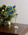 Hopeinen lippuvarsi