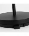 Doppia Accent Rechargeable Table Lamp Black
