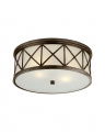 Montpelier Large Flush Mount Bronze