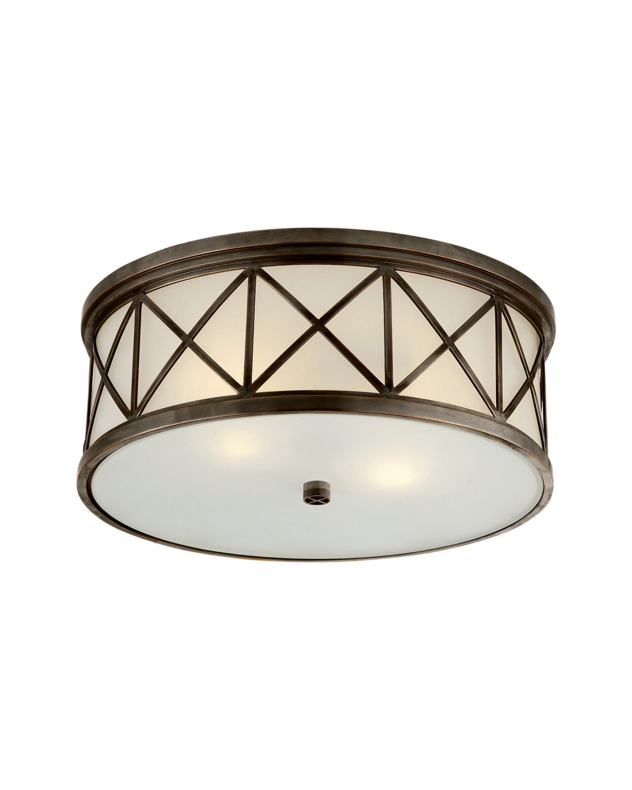 Montpelier Large Flush Mount Bronze