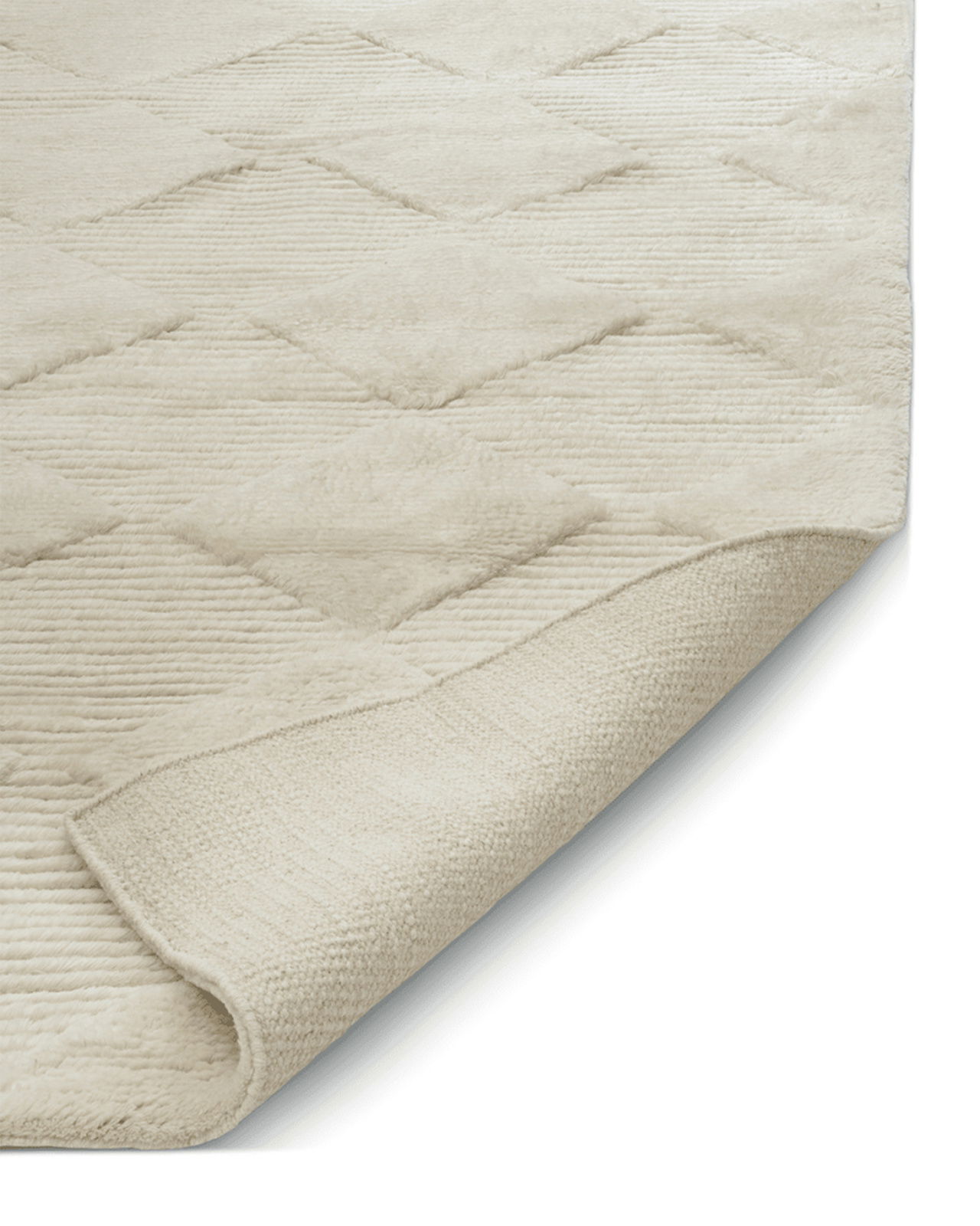 Berber vloerkleed ivoor