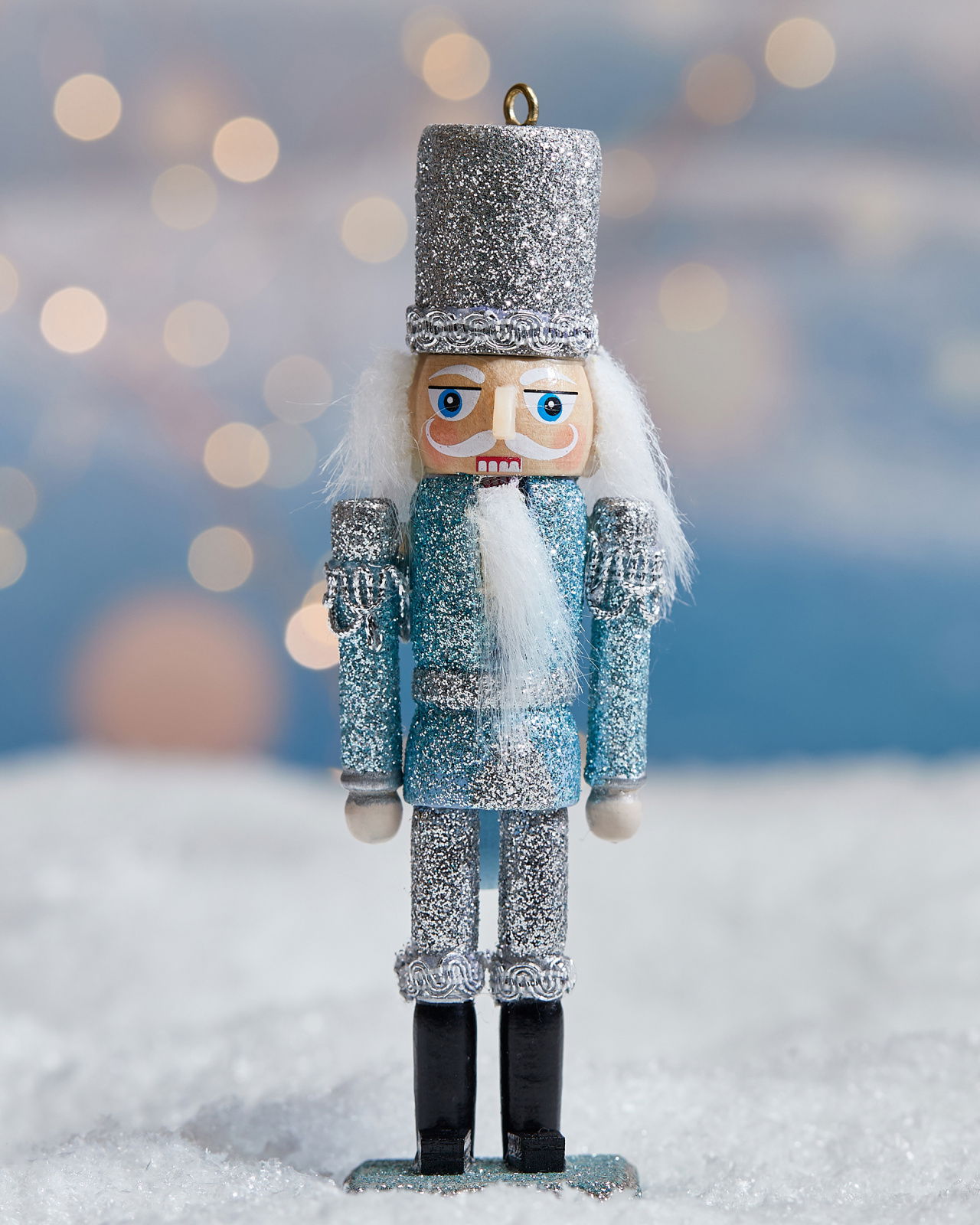 John nötknäppare julgransdekoration silver