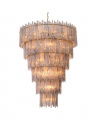Saint Roch chandelier, brushed brass