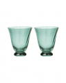 Olivia glass topaz 2-pack