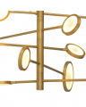 Domani Chandelier Antique Brass