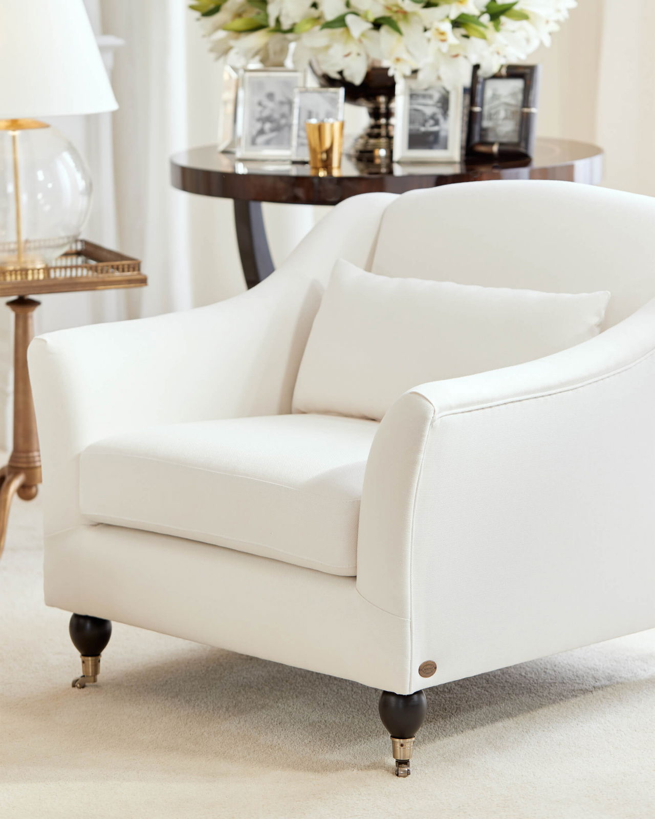 Dorchester fåtölj off-white