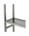 Corrado II Cabinet Brushed Steel