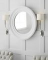 Ruhlmann Single Sconce Polished Nickel/Linen