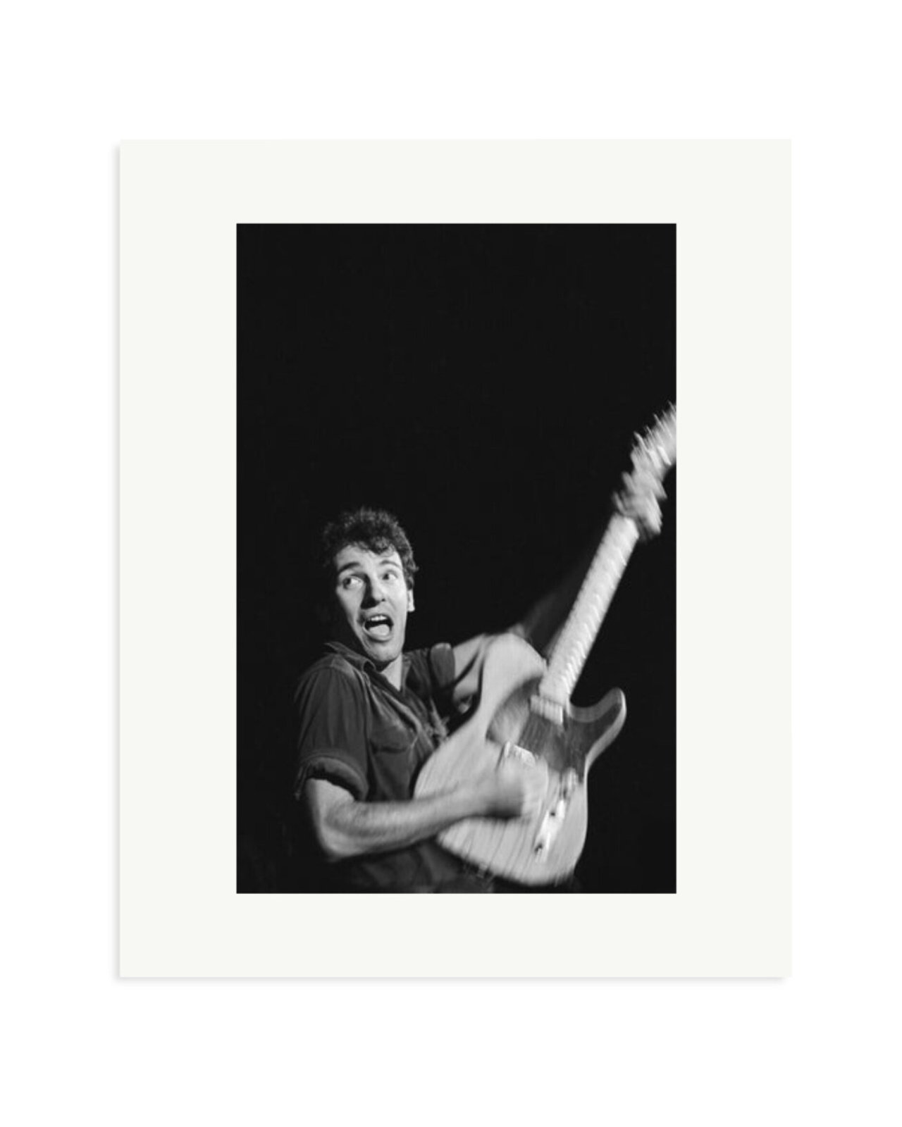 70s Bruce Springsteen Print Only / Medium
