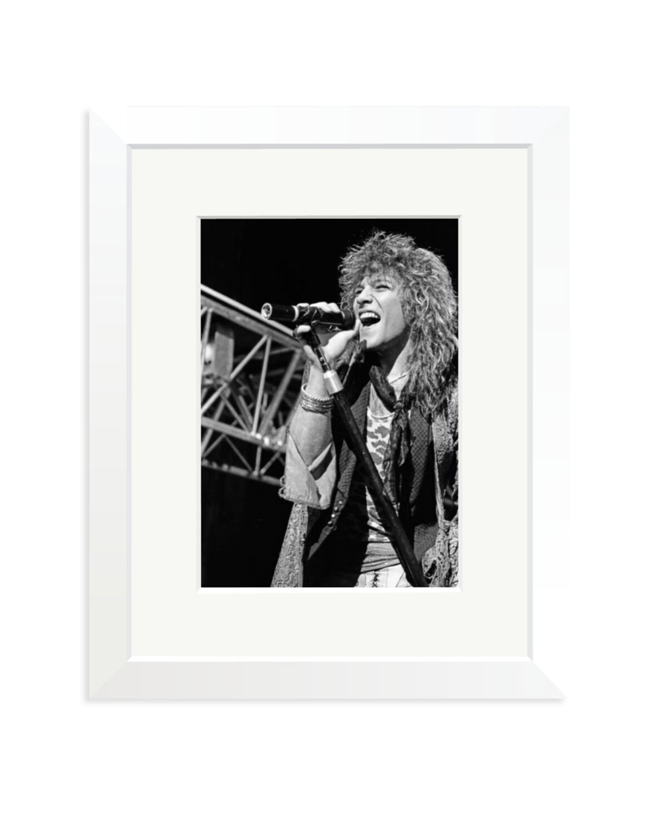 Jon Bon Jovi at the Blossom Music Center White / Small