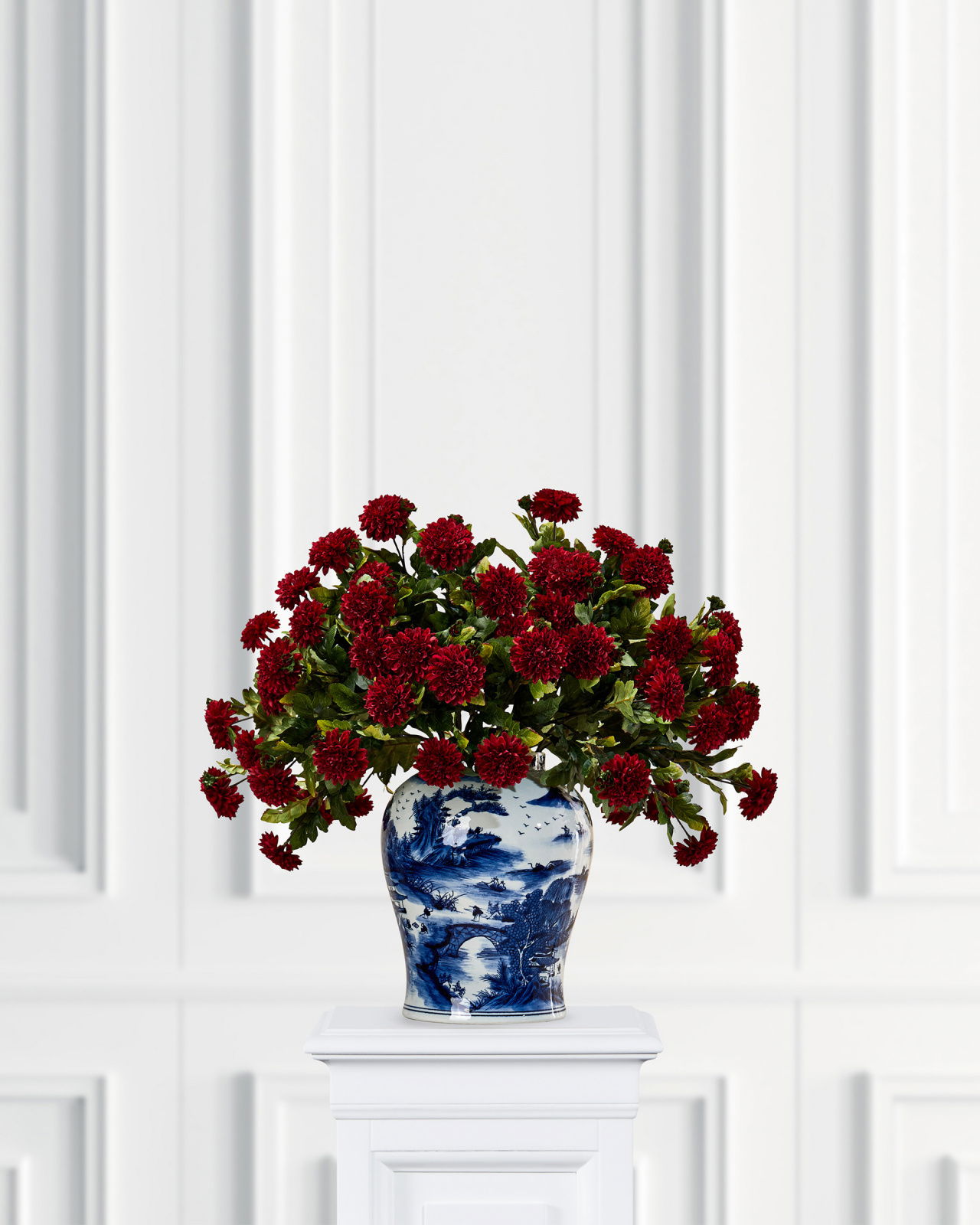 Chrysanthemum cut flower burgundy