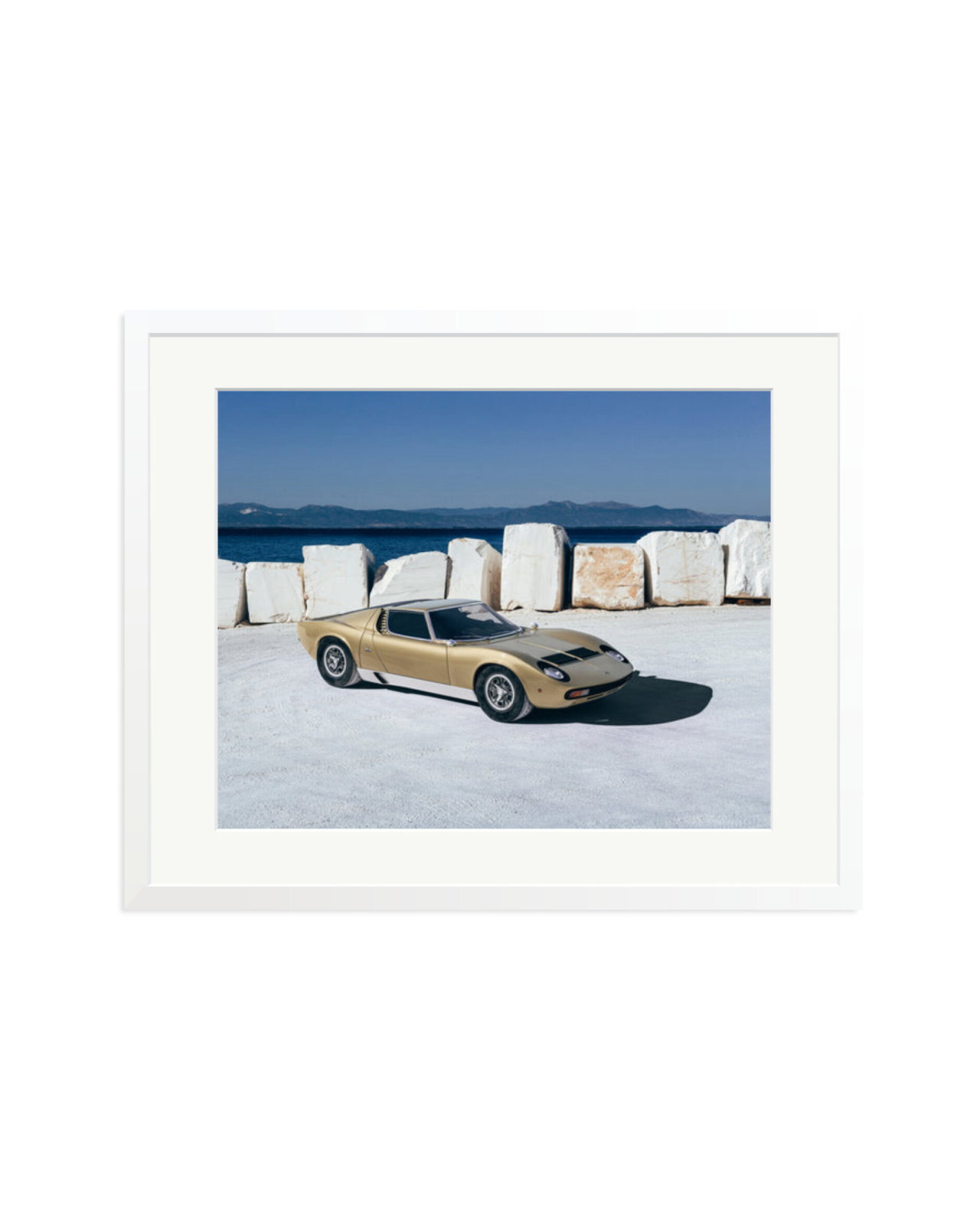 Lamborghini Miura in Greece White / XL