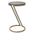 Falcone Side Table Vintage Brass