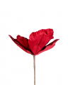 Amira Flower Christmas Decoration Red
