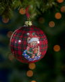 Ted Weihnachtskugel rot 8cm