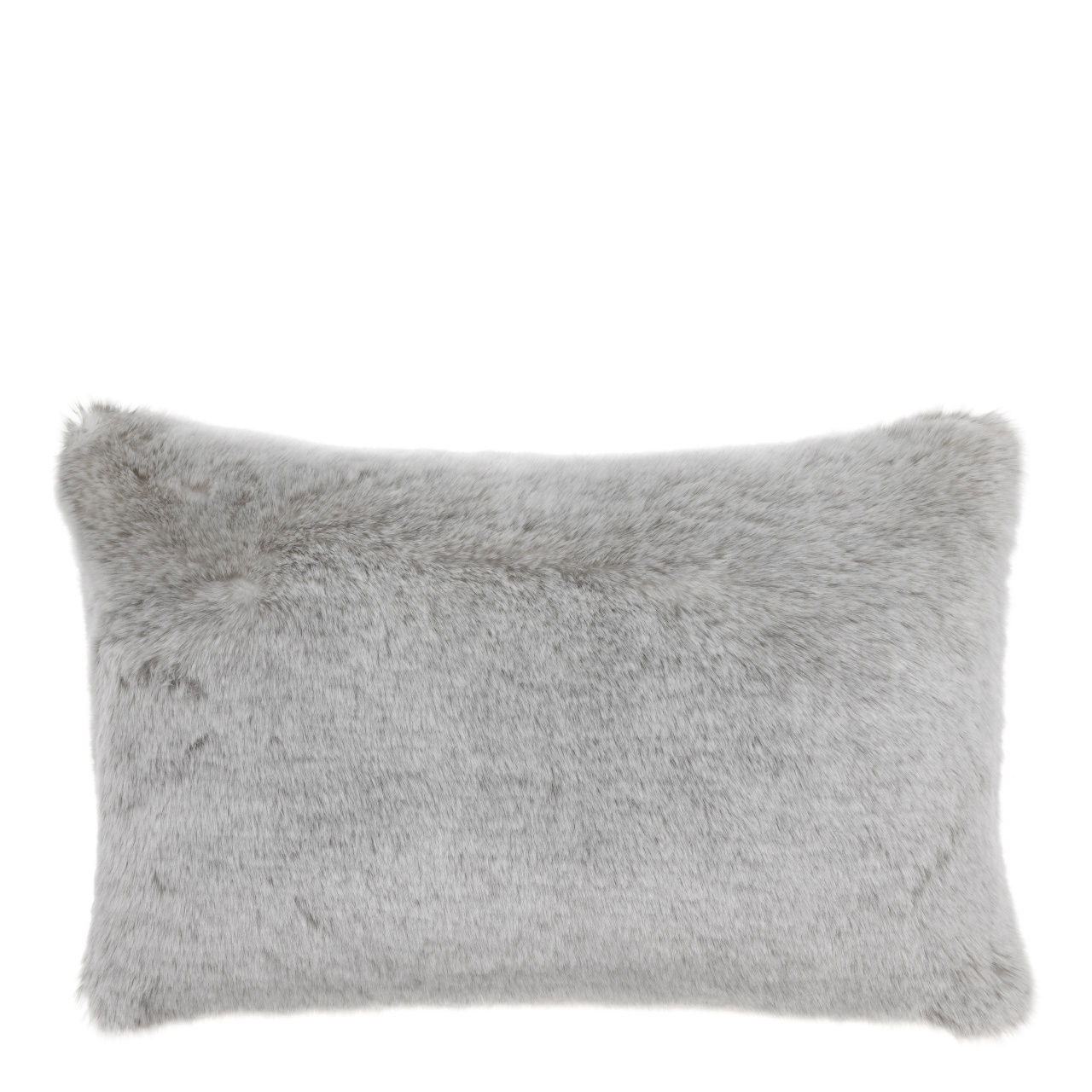 Alaska Cushion Cover Faux Fur Light Grey