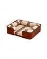 Kensington Dog Bed Boathouse Ticking