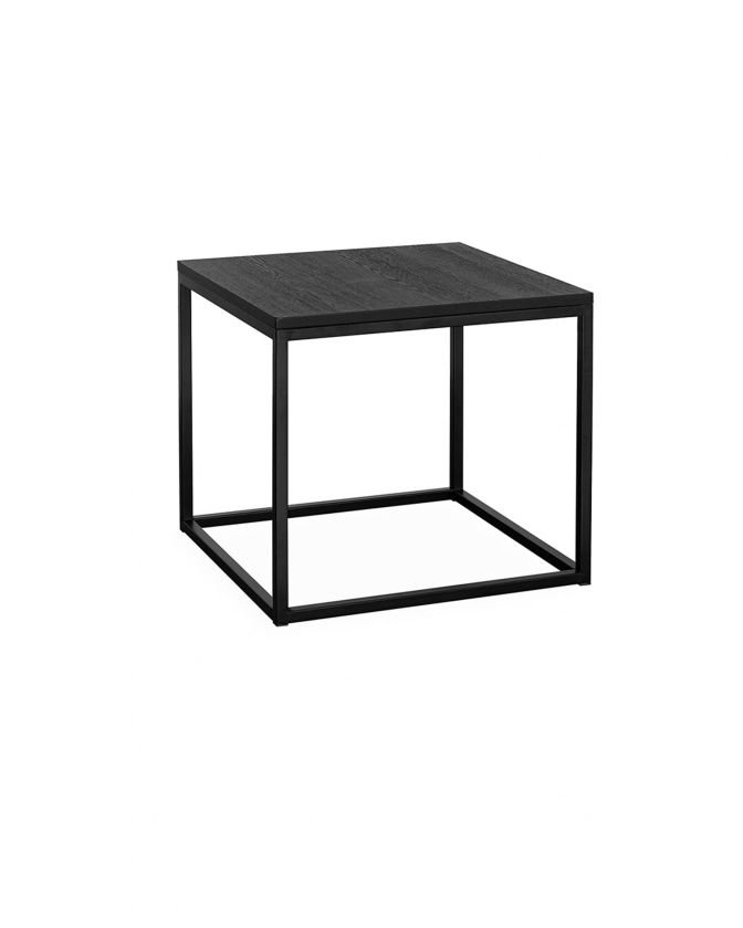 Mason Side Table Black Square