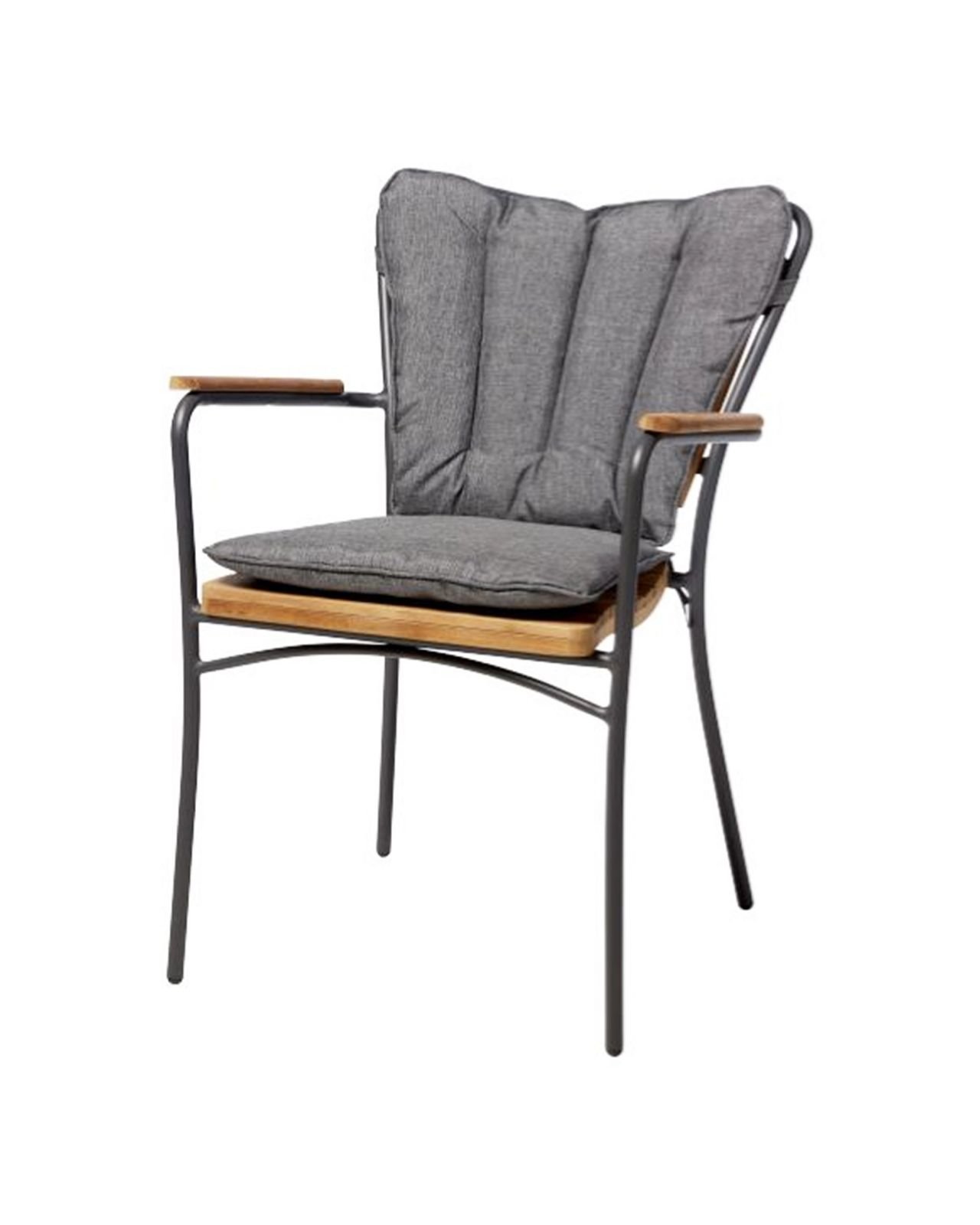 Ellen chair cushion grey