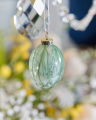 Penny Glass Egg Light Green