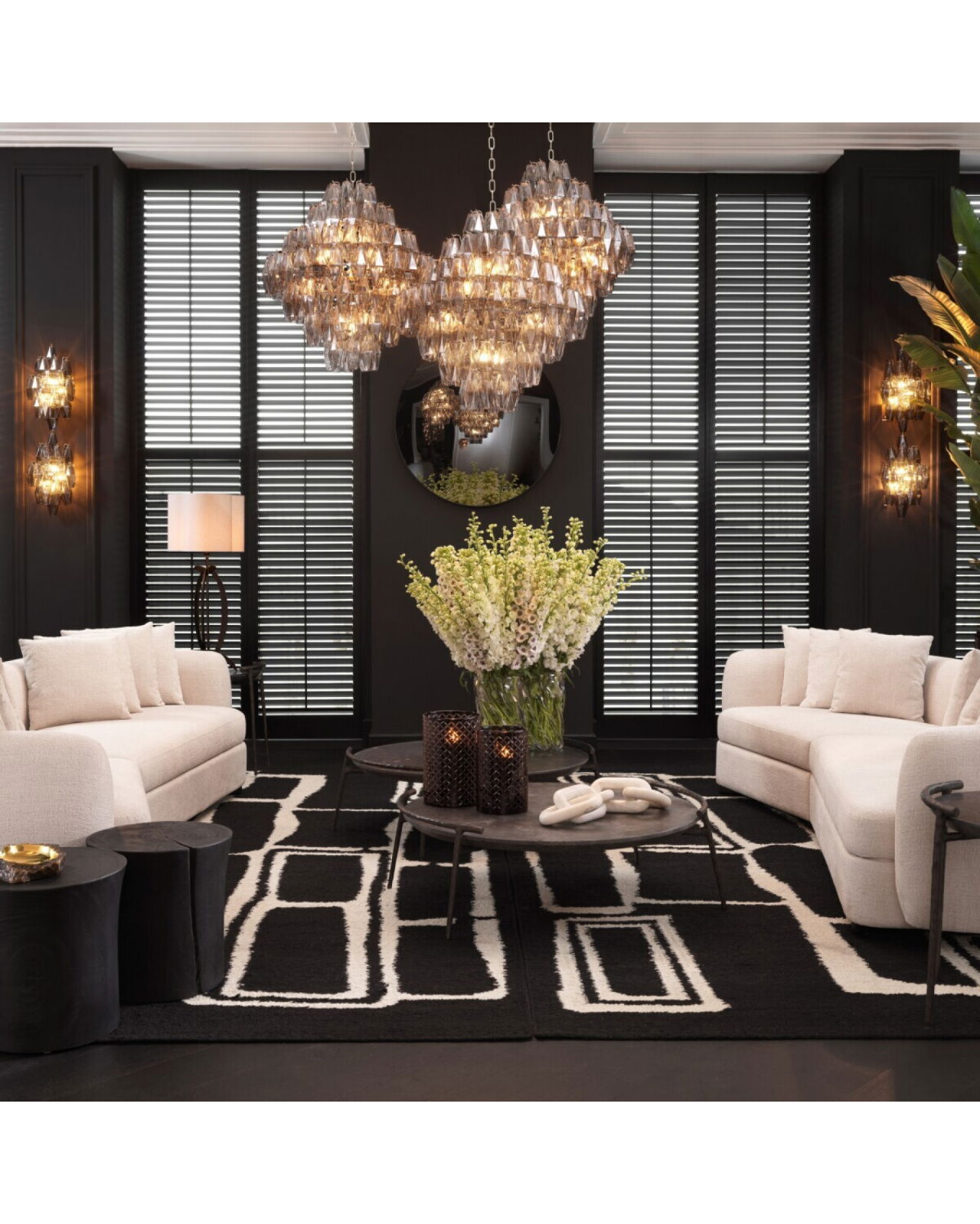 Benini kroonluchter smoke