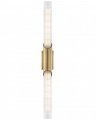 Pylon Wall Sconce Aged Brass