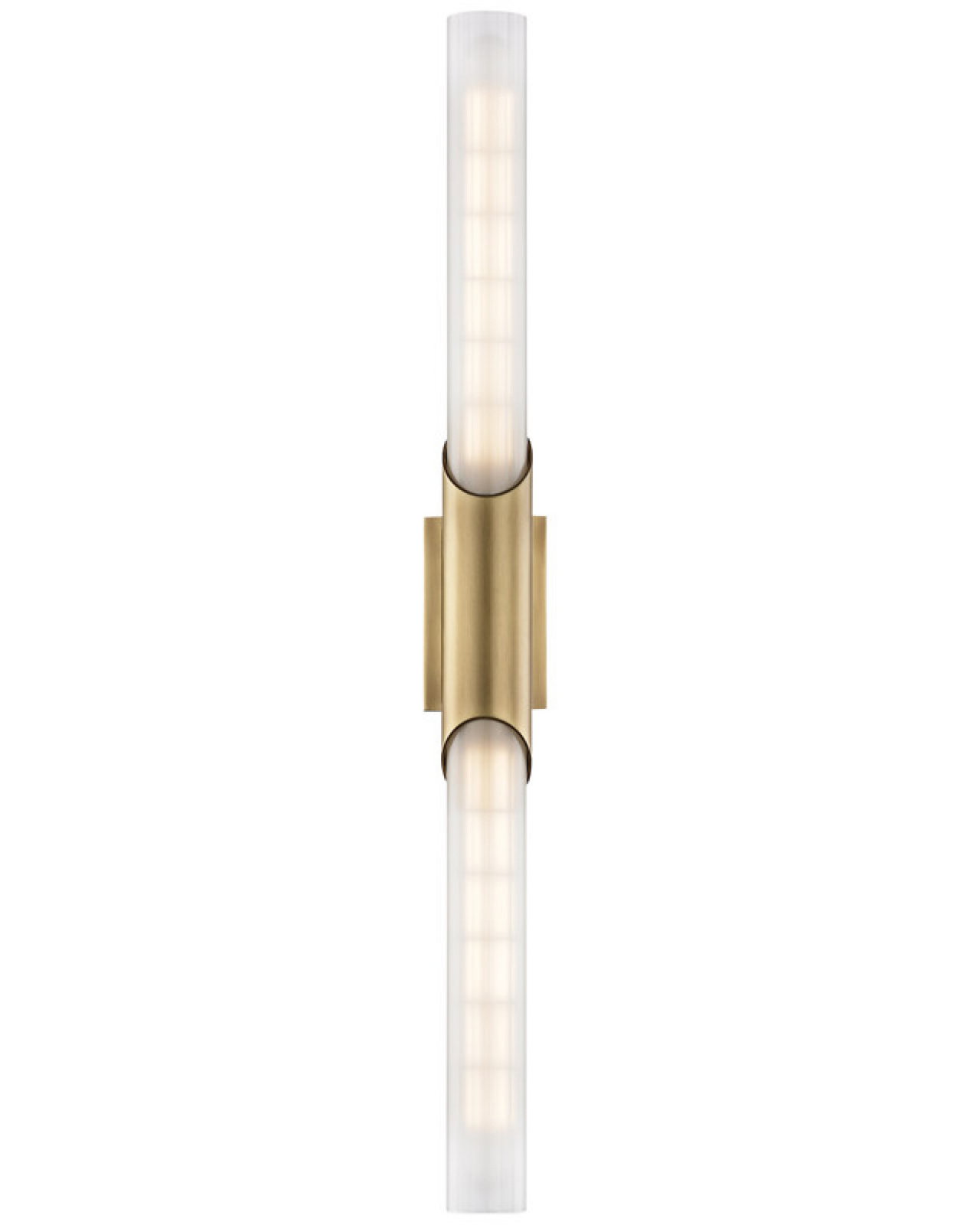 Pylon Wall Sconce Aged Brass